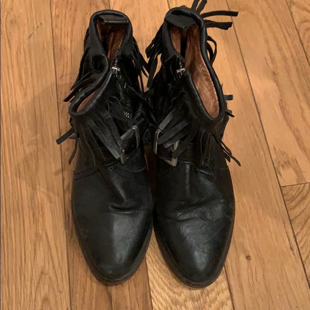 All saints Bonny Cuban leather boots